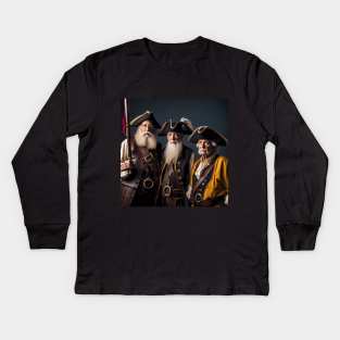 Pensioners as Pirates Kids Long Sleeve T-Shirt